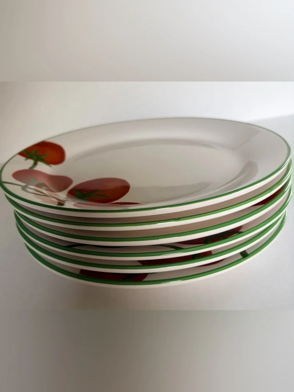 Sur La Table Tomato Vine Bistro Plates set of 6: Buy 5 Get One Free